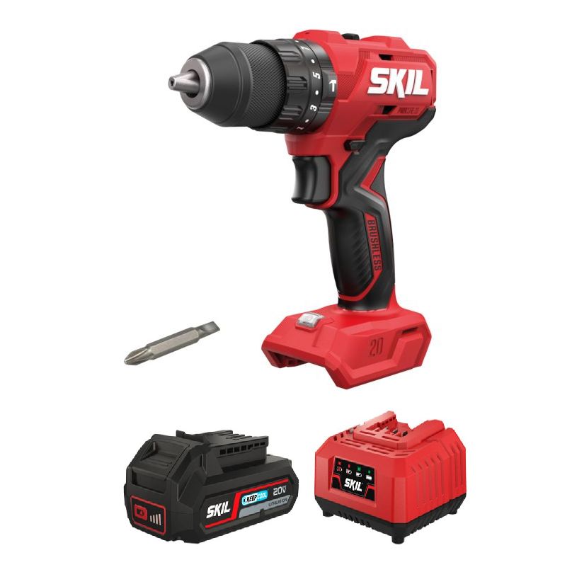 SKIL 3021 Hiiliharjaton akkuiskuporakone 55 Nm