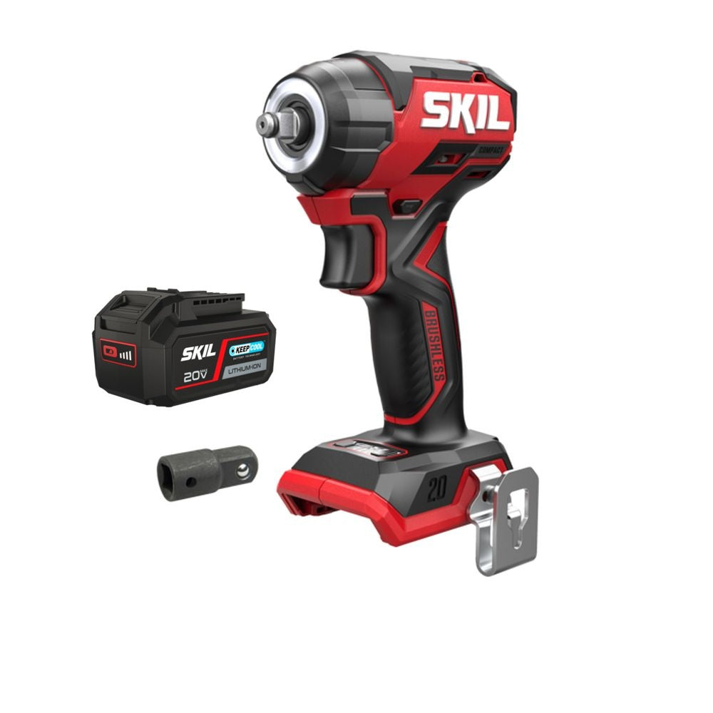 SKIL 3265 CA Compact hiiliharjaton akkumutterinväännin 250 Nm 20 V