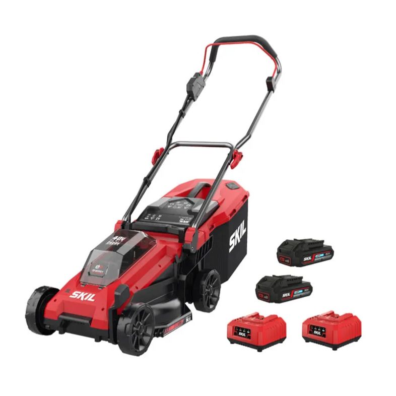 SKIL 0130 BA Akkuruohonleikkuri 34 cm / 2 x 20 V
