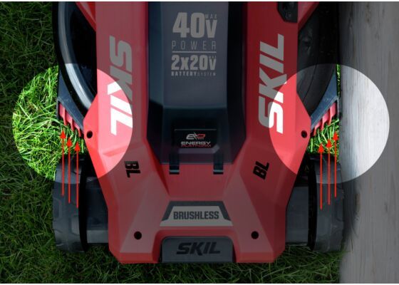 SKIL 0140 BA Akkuruohonleikkuri 43cm / 2 x 20V
