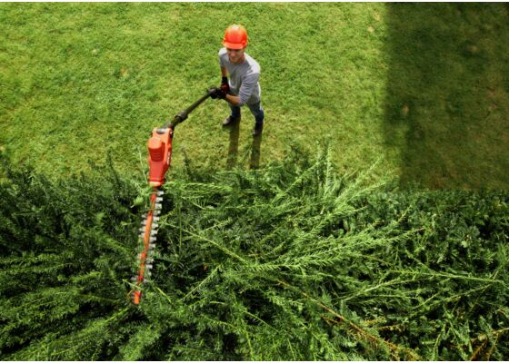 SKIL 0640 CA pitkävartinen akkupensasleikkuri