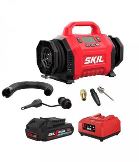 SKIL 3153 CA Langaton ilmakompressori, laturi ja 2,5 Ah akku