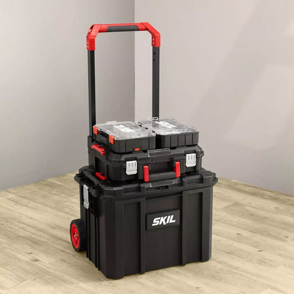 SKIL 4-osainen työkalupakki pyörillä