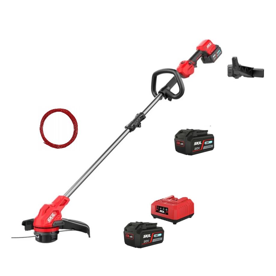 SKIL 0250 CA hiiliharjaton akkutrimmeri 33 CM 20V
