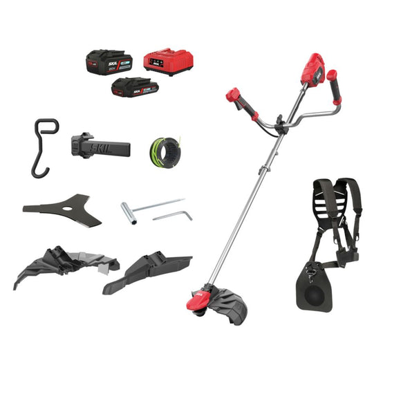 SKIL 0255 CA akkuraivaussaha/siimaleikkuri valjailla