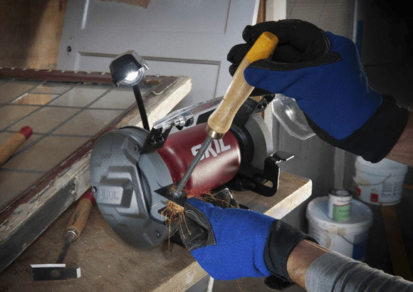 SKIL 1355 AA penkkihiomakone LED valolla 150 mm 400 W