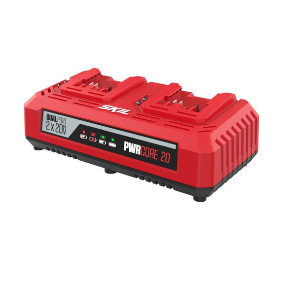 SKIL 3128 AA akkulaturi 2 x 20 V