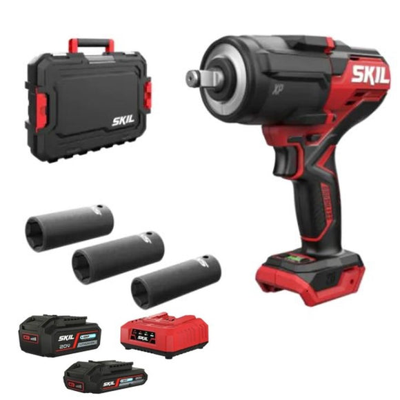 SKIL 3285 JA akkumutterinväännin 1200Nm salkulla