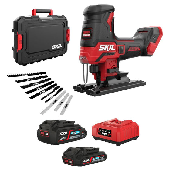 SKIL 3440 JA Compact hiiliharjaton akkupistosaha heilurilla 20 V