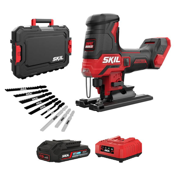 SKIL 3440 JA Compact hiiliharjaton akkupistosaha heilurilla 20 V