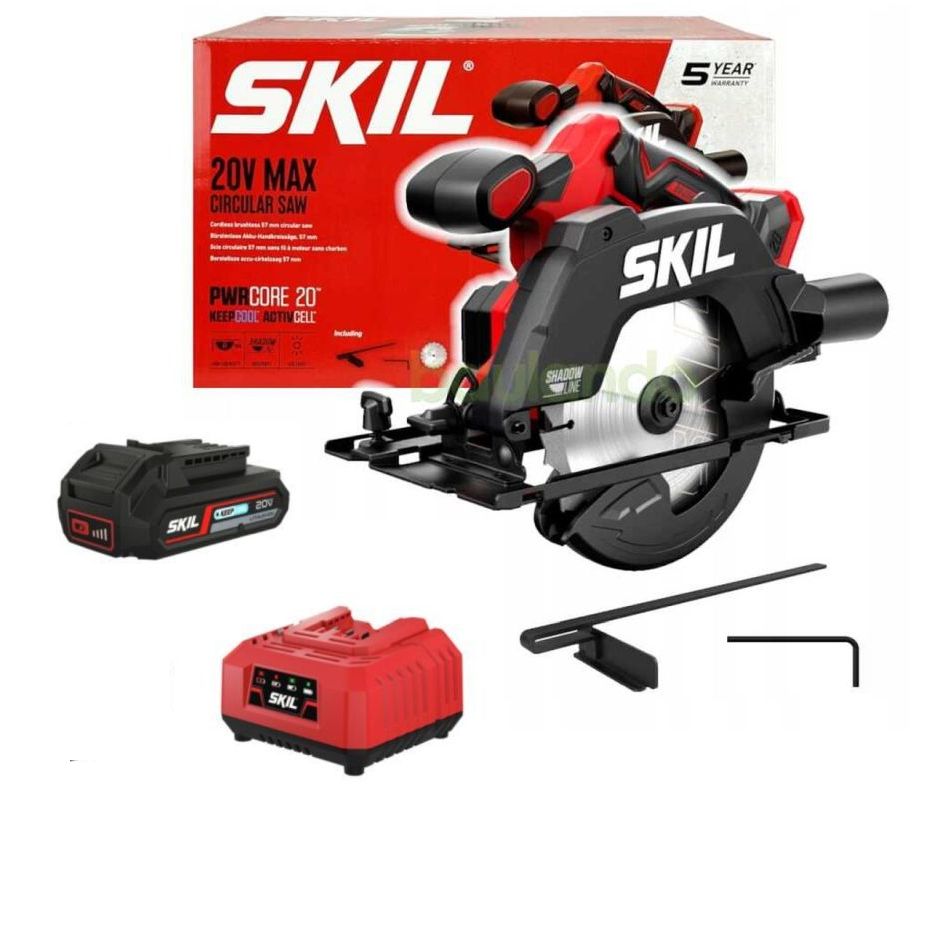 SKIL 3551 CA Hiiliharjaton pyörösaha 20V 165mm