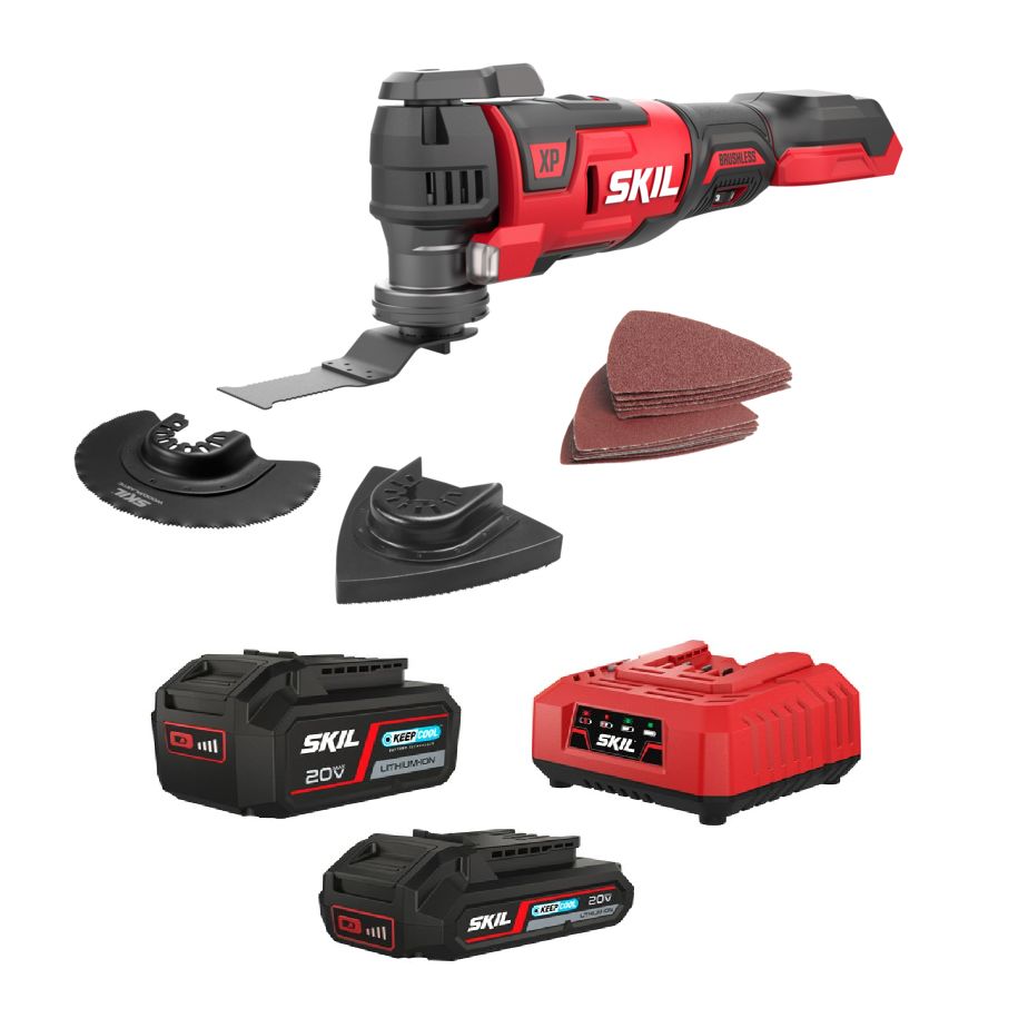 SKIL 3650 CB XP hiiliharjaton monitoimityökalu