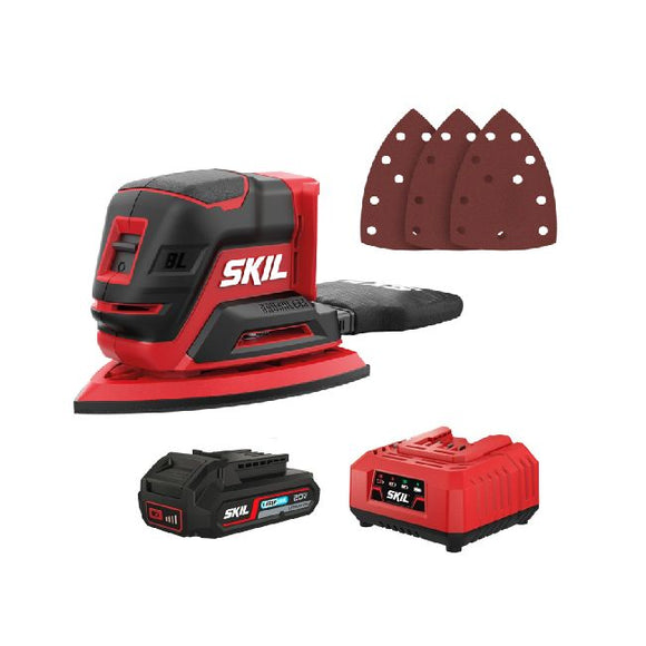 SKIL 3715 CA Hiiliharjaton akkuyhdistelmähiomakone