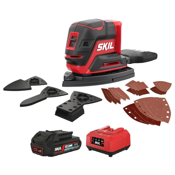 SKIL 3720 CD hiiliharjaton yhdistelmähiomakone 20 V