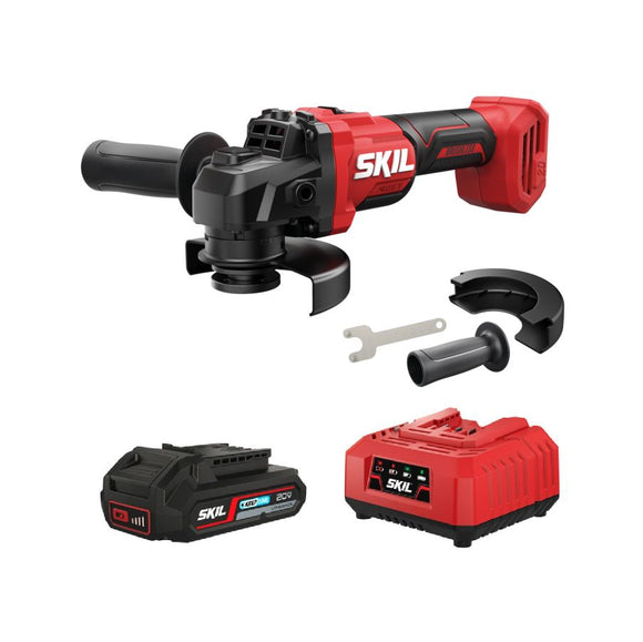 SKIL 3922 CA Hiiliharjaton akkukulmahiomakone 115mm