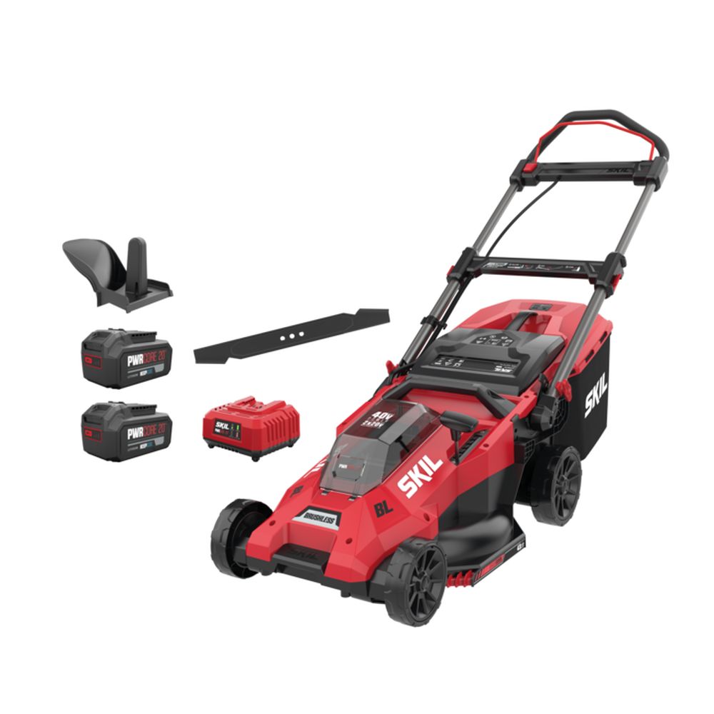 SKIL 0140 BA Akkuruohonleikkuri 43cm / 2 x 20V