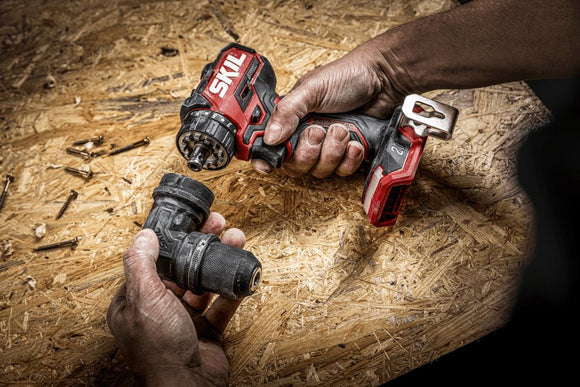 SKIL 3066 CA akkuporakone vaihdettavilla istukoilla