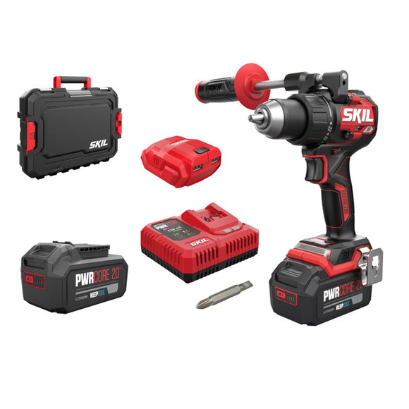 SKIL 3080 HB XP BRUSHLESS AKKUPORAKONE 130Nm salkulla