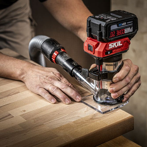 SKIL 3170 CA Hiiliharjaton jyrsin, akkujyrsin