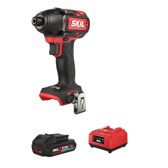 SKIL 3230 CA 20V Max iskuruuvinväännin – harjaton  akulla ja laturilla