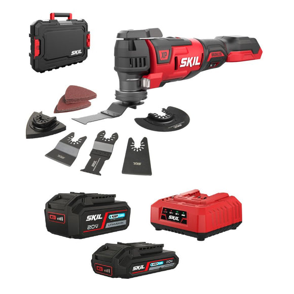 SKIL 3650 GA XP hiiliharjaton monitoimityökalu salkulla