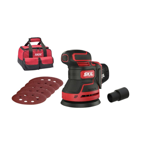 SKIL 3750 FA XP hiiliharjaton akkuepäkeskohiomakone 125 mm 20 V