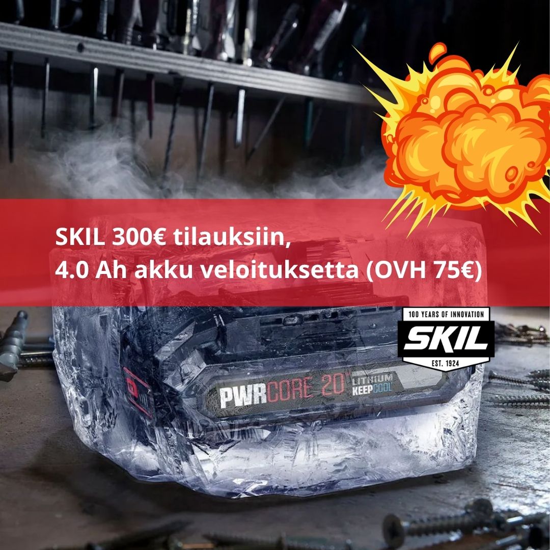Skil 4ah akku veloituksetta
