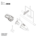 SKIL PUTKI osasarja 3154 / 3158 imuriin-2