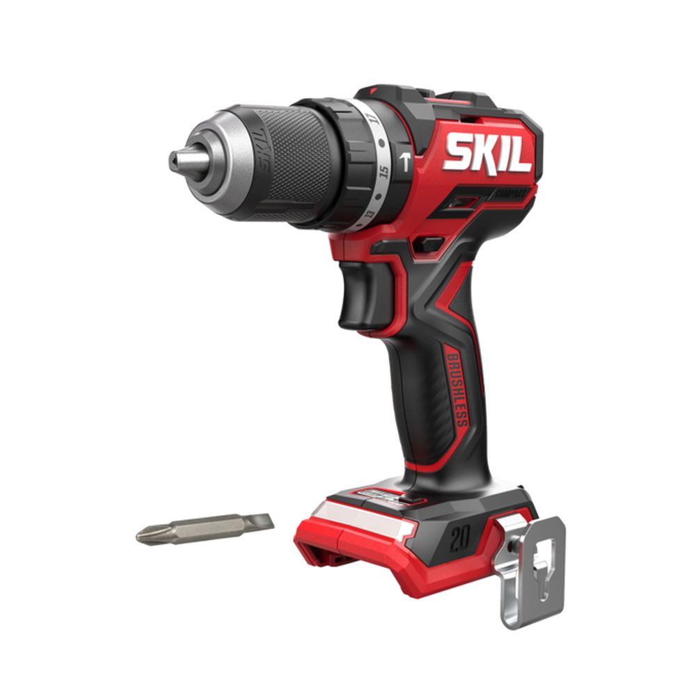 SKIL 3075 CA Compact hiiliharjaton akkuiskuporakone 20 V