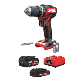 SKIL 3075 CA Compact hiiliharjaton akkuiskuporakone 20 V - 0